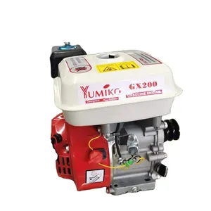 เครื่องยนต์เบนซิน4จังหวะ OHV 6.5 HP เครื่องยนต์เบนซิน GX200สูบเดียวเครื่องกำเนิดไฟฟ้าปั๊มน้ำ