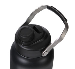 กระติกน้ำสแตนเลสสองชั้นพร้อมหลอดและฝาขวดสุญญากาศรุ่นพิเศษพิมพ์โลโก้ออกแบบได้ตามต้องการ - Product Image 1