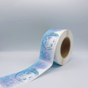 Autocollant adhésif imperméable personnalisé pour l'impression en rouleau pour les flacons de médicaments liquides, réutilisable, à gratter, pour les pilules, les collyres, l'emballage - Product Image 1