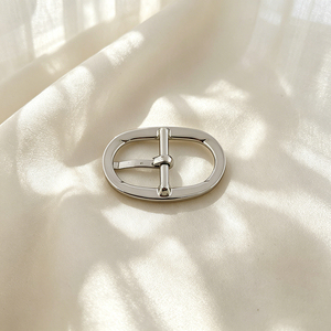 Hebilla de Cinturón en Forma de D de Metal Resistente con Agarre Firme para Mujer, Cinturones de Cuero Seguros - Product Image 2