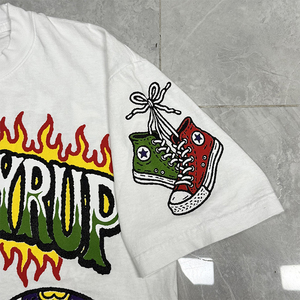 Camisetas de Hombre, Estilo Y2K, Streetwear, de Alta Calidad, 100% Algodón, AWFUL LOT, Gran Venta, Manga Corta, COUGH SYRUP - Product Image 4