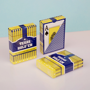 Cartas de Póker Texas Hold'em con Diseño de Rayas Únicas, Baraja Profesional para Juego de Póker Texas Hold'em y Colecciones - Product Image 5