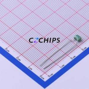 Condensador Cerámico Monolítico (MLCC) de Orificio Pasante CT4G-1206-2X1-100V-0.1μF-K, Orificio Pasante, P=5.08mm, 100nF, 10%, 100V - Product Image 1