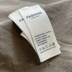 Tùy Chỉnh Satin Nhãn Tên Thương Hiệu In Rửa Chăm Sóc Nhãn Cho Quần Áo - Product Image 3