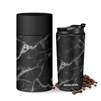 Nouvelle Arrivée Everich : Tasse de Voyage en Acier Inoxydable 12oz en Forme de Nuage, Mug à Café ODM avec Poignée pour Boire Directement