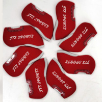 Accessoires de golf étanches vente en gros fers de golf avec logo brodé couvre-chef pour jeu de fers de golf