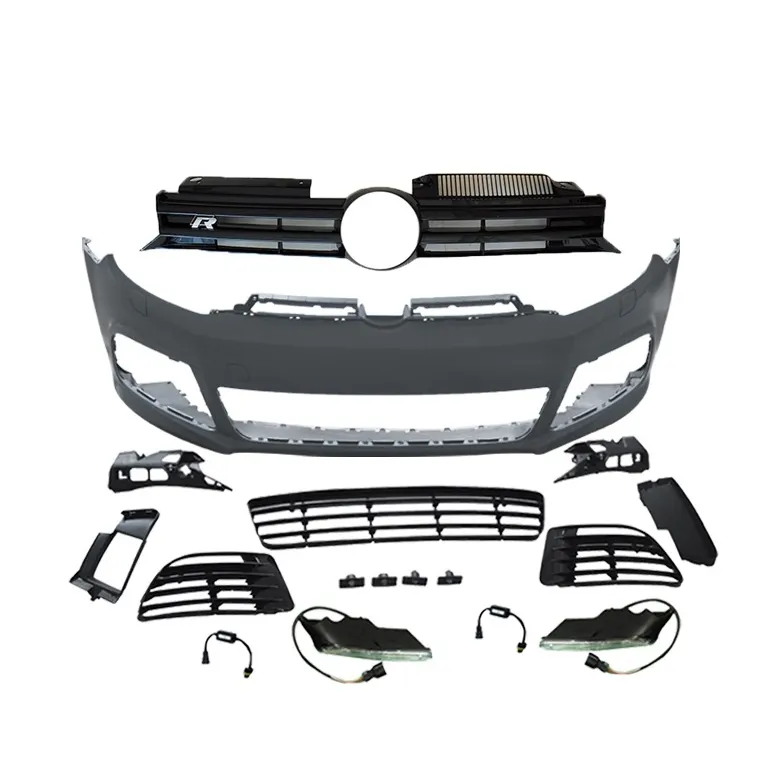 Auto Performance Onderdelen Tuning Auto Bumpers Voor Volkswagen Golf 6 Facelift R20 09-13