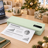 Printer Thermal Portabel Xprinter BP1 A4 untuk USB-C 5.0 Baterai 1500mAh 203DPI Stok untuk IOS Windows MacOS