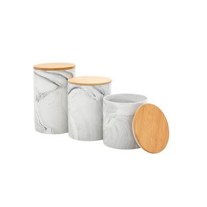 Pot de fruits secs dernier cri à la mode récipient décoratif en bois vintage pour la maison ustensiles de cuisine pot de stockage de fruits bidon en bois - Product Image 6