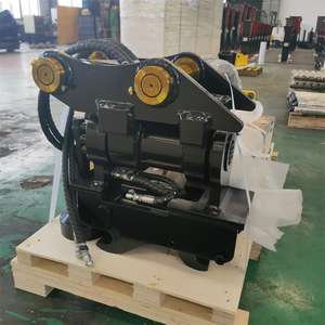 הידראולי כפול נעילה מהיר צינור coupler הטיה rotator rotator עבור 20-30 מחפרים - Product Image 4