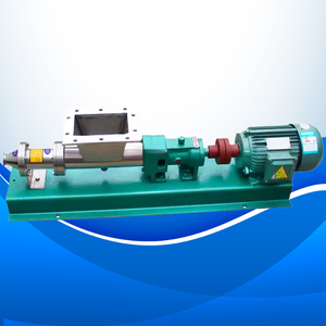 Bomba de transferencia de queso de pasta coloidal de alta viscosidad de acero inoxidable de grado alimenticio Bomba de tornillo doble - Product Image 1