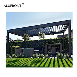 Alufront广州工厂欧式钢结构凉棚/日光房高品质铝门窗