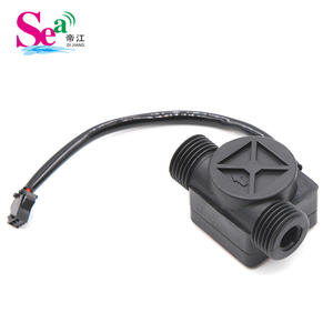 Capteur de débit d'eau à 4 points de haute précision G1/2 Débitmètre électromagnétique à effet Hall dédié avec lecteurs de cartes chauffants - Product Image 4