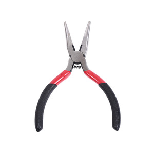 Needle Nose Pliers 5 In Chrome Vanadium Steel Serrated Jaw Pointed Beak Spring Loaded For Jewelry Repair And Diy Projects - Product Image 3