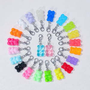 Mini ours <span class=keywords><strong>en</strong></span> vrac <span class=keywords><strong>en</strong></span> <span class=keywords><strong>résine</strong></span> bricolage, breloques pour bijoux, collier, boucles d'oreilles, fabrication <span class=keywords><strong>en</strong></span> gros de bonbons, petits ours <span class=keywords><strong>en</strong></span> peluche <span class=keywords><strong>en</strong></span> plastique <span class=keywords><strong>porte</strong></span>-clés - Product Image 2