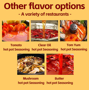 Condimento de condimento de sopa de alta calidad con base de olla caliente de tomate chino auténtico para cocina casera y <span class=keywords><strong>restaurante</strong></span> con <span class=keywords><strong>sabor</strong></span> a tomate - Product Image 6