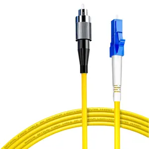 Fibre monomode OS1/OS2 de haute qualité Compatible LC à FC Câble à fibre optique monomode à structure serrée de 2.0mm