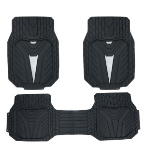 Nouvelle conception, tapis de sol de voiture en PVC personnalisés, ensemble complet de 3 pièces, tapis de sol de voiture pour la vente en gros - Product Image 2