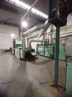 Machine de nettoyage Bisland Tex pour le traitement des fibres naturelles de chanvre, de jute, d'ananas, de lin et de fibres de récupération, filature de la fibre de lin