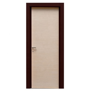 Personnalisé Mélamine Portes Simples En <span class=keywords><strong>Bois</strong></span> Rouge Porte Affleurante - Product Image 4