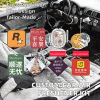 Diffuseur d'air de voiture portable moderne TURUI personnalisé, clip de ventilation de voiture, parfum durable, pendentif en papier de coton, aromathérapie