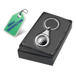 PORTACHIAVI "GOLF" Llaveros Metálicos con Reverso Pulido - Product Image 3