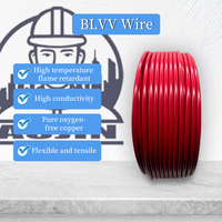 BLV Einadriges Kabel 1,5mm 2,5mm 4mm 6mm 10mm 25mm 35mm Einadriges Aluminium-Hausdrahtkabel Elektrisches Kabel Preis