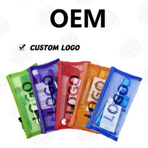 Ensemble orthodontique portable en gros 8 pièces sac en maille respirante comprenant un miroir intra-oral sablier - Product Image 6