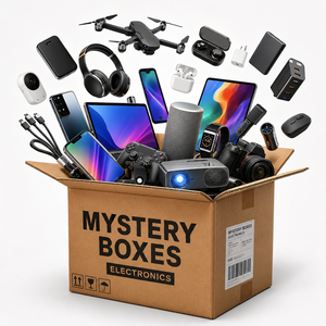 Boîte mystère PC de jeu best-seller, écouteurs TWS, <span class=keywords><strong>drone</strong></span> pour débutants, caméra d'action, câble de charge rapide, produits aléatoires, cadeau surprise - Product Image 1