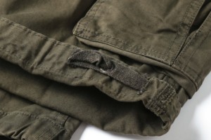 BAWANGCHENG Shorts Cargo Multi-tascabile in cotone 100% da <span class=keywords><strong>uomo</strong></span> <span class=keywords><strong>pantaloni</strong></span> <span class=keywords><strong>corti</strong></span> Cargo <span class=keywords><strong>con</strong></span> <span class=keywords><strong>tasche</strong></span> - Product Image 5