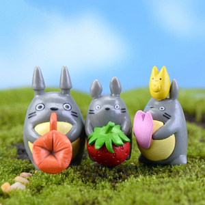 Figurine en PVC de dessin animé japonais pour bureau, jouet en plastique, Hayao <span class=keywords><strong>Miyazaki</strong></span>, Mon voisin Totoro, figurines d'action miniatures - Product Image 4