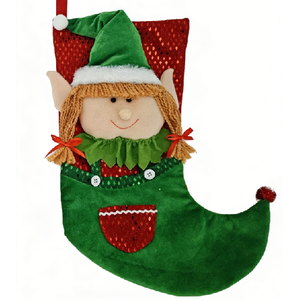 Adorable chaussette <span class=keywords><strong>de</strong></span> <span class=keywords><strong>Noël</strong></span> <span class=keywords><strong>en</strong></span> forme d'elfe, chaussette décorative <span class=keywords><strong>en</strong></span> peluche 3D pour arbre <span class=keywords><strong>de</strong></span> <span class=keywords><strong>Noël</strong></span>, cheminée, sac <span class=keywords><strong>cadeau</strong></span> pour bonbons <span class=keywords><strong>de</strong></span> <span class=keywords><strong>Noël</strong></span> - Product Image 5