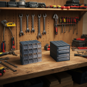 TTAKE Drawer <b>Cabinet</b> <b>Tool</b> Containers With Clear Drawers For <b>Storage</b> Organization - Product Image 2