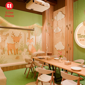 Fabricant chinois de conception de parcs d'attractions intérieurs pour enfants, aménagement personnalisé de parcs pour bébés, présentoirs modernes pour restaurants familiaux - Product Image 5