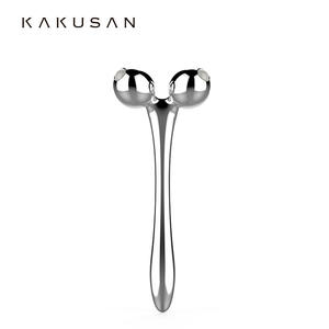 <span class=keywords><strong>Mini</strong></span> <span class=keywords><strong>Handheld</strong></span> Manual Roller Gesichts massage gerät Y-Form Hautpflege Massage stab mit Geschenk art - Product Image 2