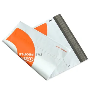 Adhesive disposable waterproof dustproof ups dhl tnt packing mail bags protective product plastic envelope for packing cn mailing courier shipping packaging bags