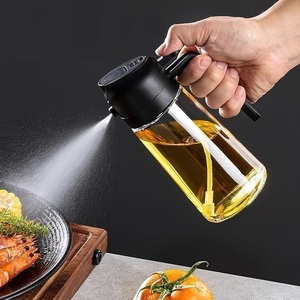 Spruzzatore <span class=keywords><strong>per</strong></span> <span class=keywords><strong>Olio</strong></span> da Cucina 2 in 1, Bottiglia Dispenser <span class=keywords><strong>per</strong></span> <span class=keywords><strong>Olio</strong></span> d'Oliva da 470ml, Bottiglia in Vetro Premium da 16oz, Nebulizzatore <span class=keywords><strong>per</strong></span> <span class=keywords><strong>Olio</strong></span> di Grado Alimentare <span class=keywords><strong>per</strong></span> <span class=keywords><strong>Friggitrice</strong></span> <span class=keywords><strong>ad</strong></span> <span class=keywords><strong>Aria</strong></span> - Product Image 1