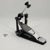 Pédale de grosse caisse personnalisée Pédale d'instruments à percussion en métal Accessoires pour amateurs d'instruments de musique