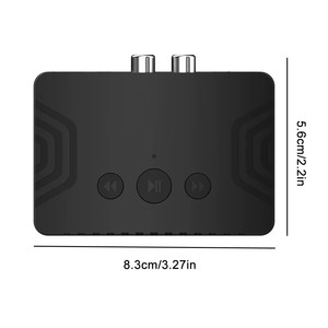<span class=keywords><strong>Receptor</strong></span> de Audio <span class=keywords><strong>Bluetooth</strong></span> 5.3 R20 con Reproductor USB, Conector RCA AUX 3.5mm para Auto, Altavoz, Auriculares - Product Image 5