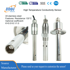 <span class=keywords><strong>BOQU</strong></span> DDG-1.0 eau médicale RS485 4-20ma industriel en ligne qualité de l'eau salinité EC conductivité TDS capteur de résistivité - Product Image 3
