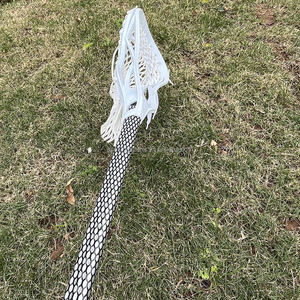 Palo de Lacrosse Completo ACEKING para Hombre y Niño con Eje de Metal y Cabeza Encordada Blanca - Product Image 5