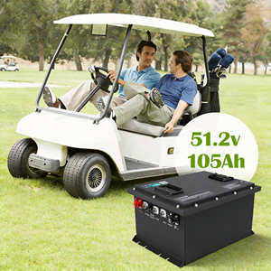 Bateria de Carrinho de Golfe OEM de Fábrica 48V 105Ah 51.2V 38.4V LiFePO4 com Bluetooth RS485 CAN Smart BMS Descarga de Pico de 400A - Product Image 6