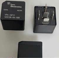 Relais automobile TE Tyco VF4-15F11 V23136-A4-X58 5 broches SPDT 12VDC 40A pour ventilateur et pompe à carburant