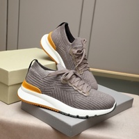 Chaussures de sport rétro de luxe pour hommes, à lacets, pour l'hiver, avec surface en maille respirante, légères et décontractées pour le jogging