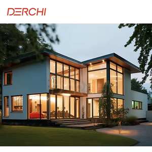 หน้าต่างบานใหญ่แบบพาโนรามา กระจกสองชั้น ราคาประหยัด ตั้งแต่พื้นจรดเพดาน สำหรับบ้านพักตากอากาศ - Product Image 3