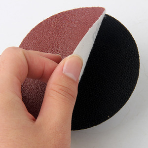 Disque de ponçage floqué auto-adhésif à ventouse électrique, disque de polissage - Product Image 1