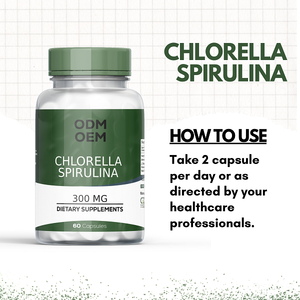 Espirulina Premium con Chlorella, 60 Cápsulas, Suplemento Orgánico de Superalimento Verde para Apoyo a la Desintoxicación y Equilibrio Energético Natural - Product Image 5