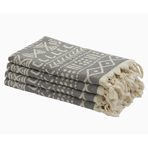 Juego de 4 toallas pequeñas de cocina de mano de rizo turco, Peshkir, Pestemal Farmhouse toallas de mano decorativas nuevo estilo rústico de secado rápido - Product Image 1