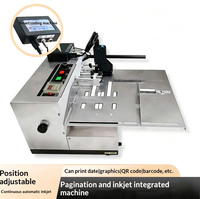 Imprimante jet d'encre séparatrice de pages pour petites étiquettes, sacs en plastique, matériaux autocollants, date de production, dispositif de codage de bureau, Chine