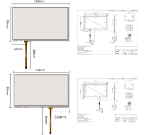 Màn Hình Cảm Ứng LCD 7 Inch INNOLUX 7DD1 + 1 Màn Hình Hiển Thị FPC AT070TN92 V.X - Product Image 5